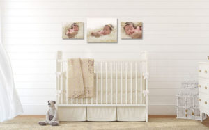 custom newborn portrait art in garner, nc